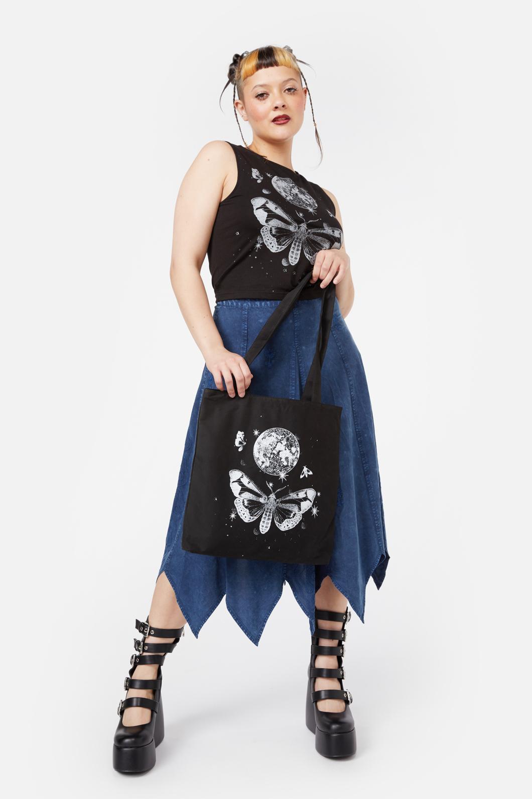 Black Friday - Mega Moth Tote - black