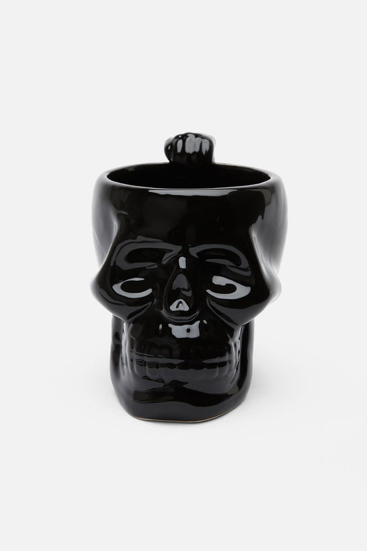 Black Friday - Skull Mug - black