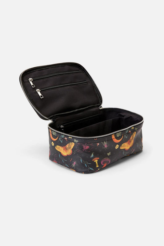 Black Friday - Garden Party Cosmetic Bag - black