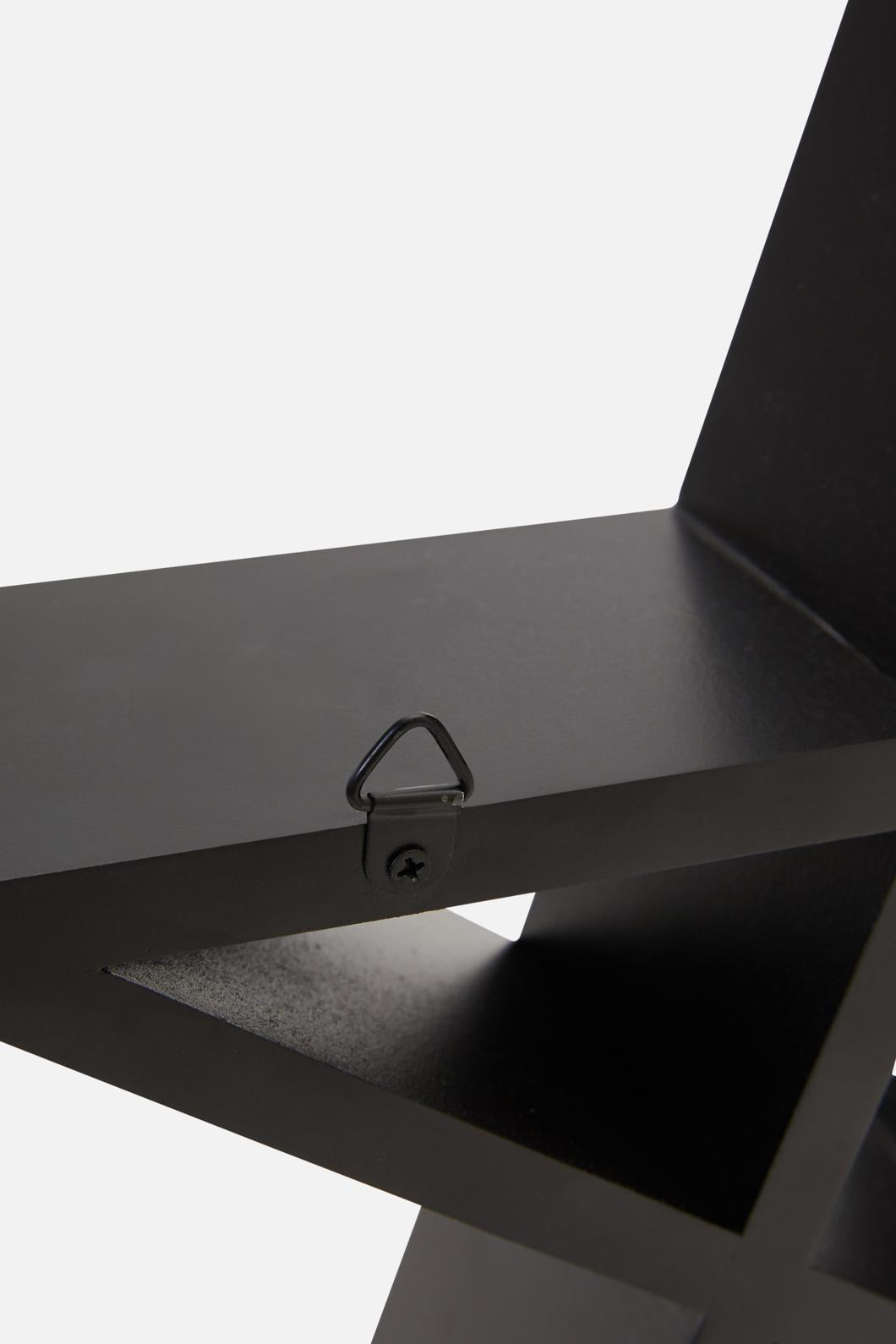 Black Friday - Pentagram Desk Shelf - black