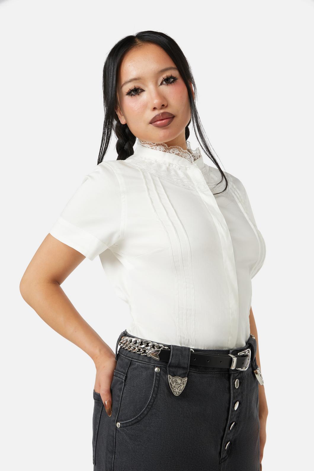 Black Friday - Double Chain Belt - silver-black