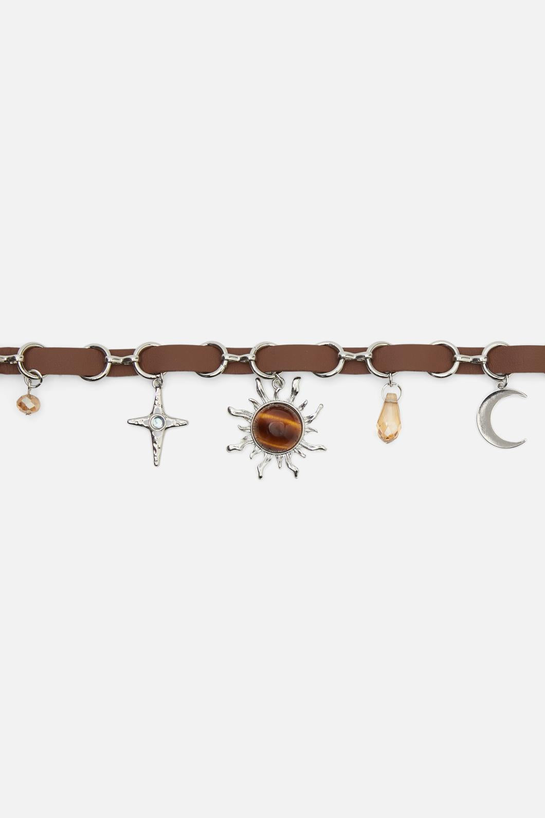 Black Friday - Mixed Charm Choker - orange