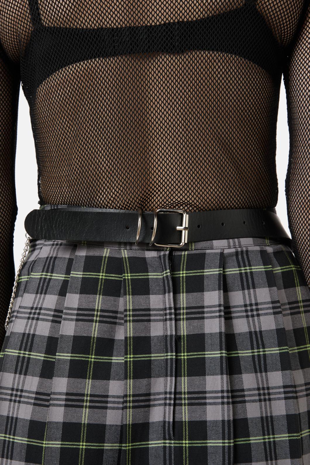 Black Friday - Cross & Chain Belt - black