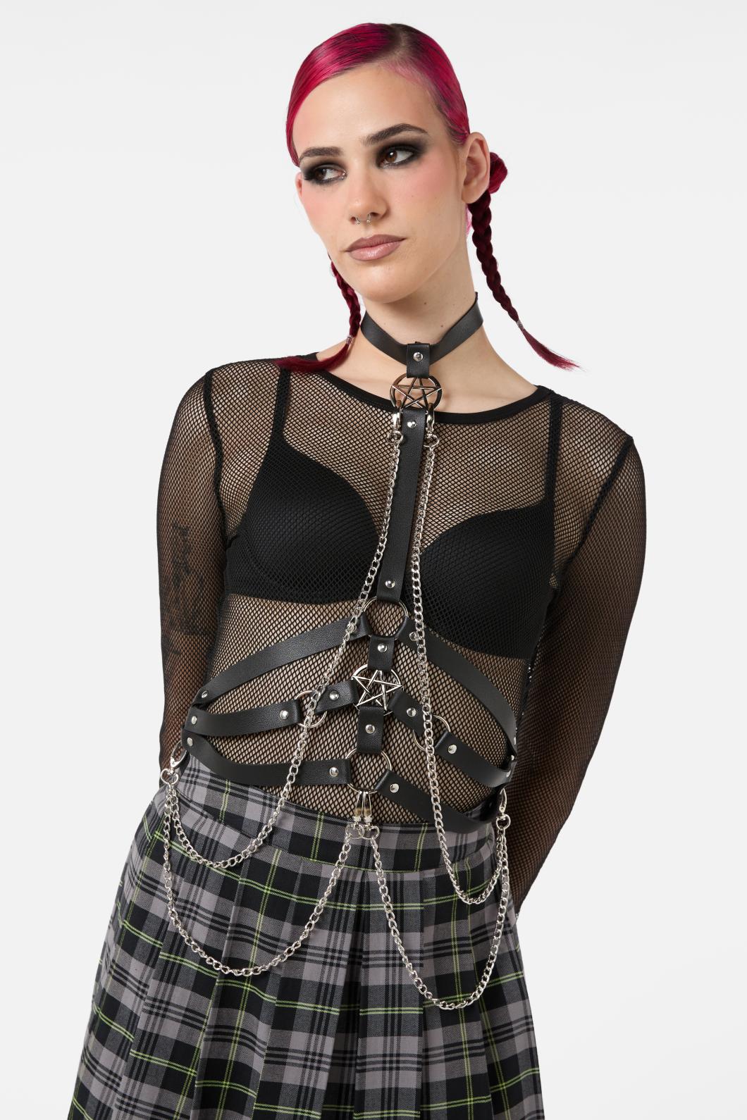 Black Friday - Pentagram Harness - black