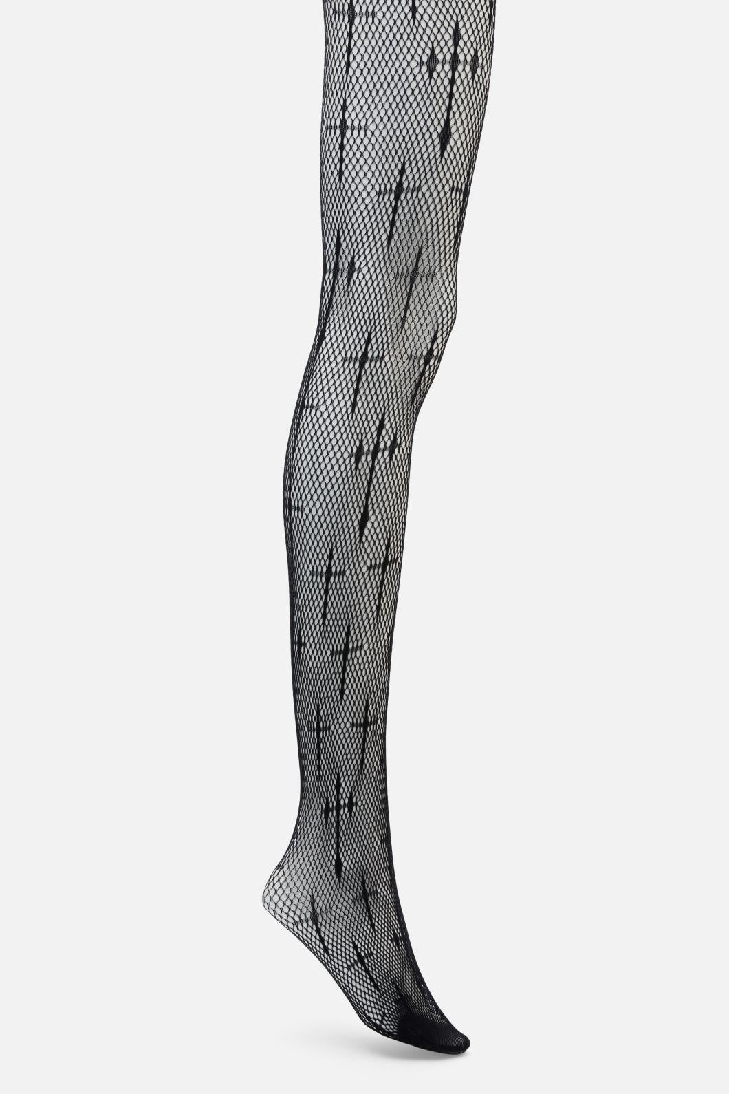 Black Friday - Cross Fishnets - black