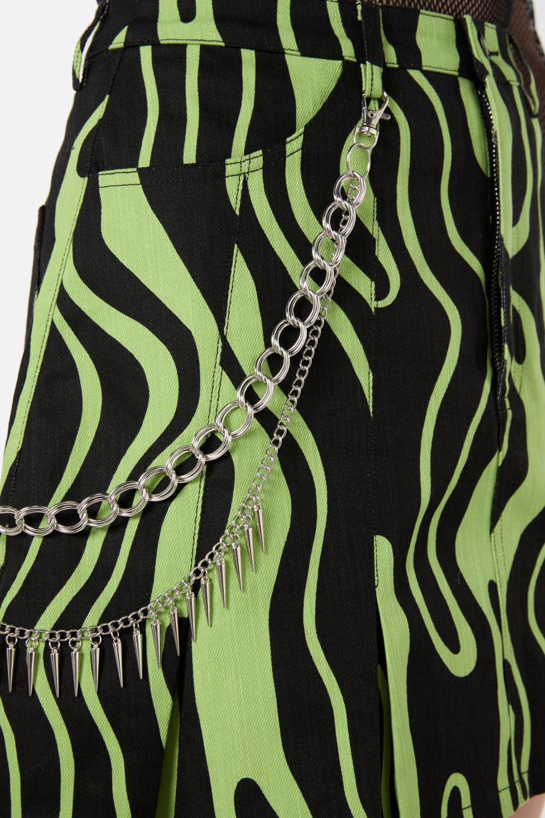 Black Friday - Statement Spike Chain - silver
