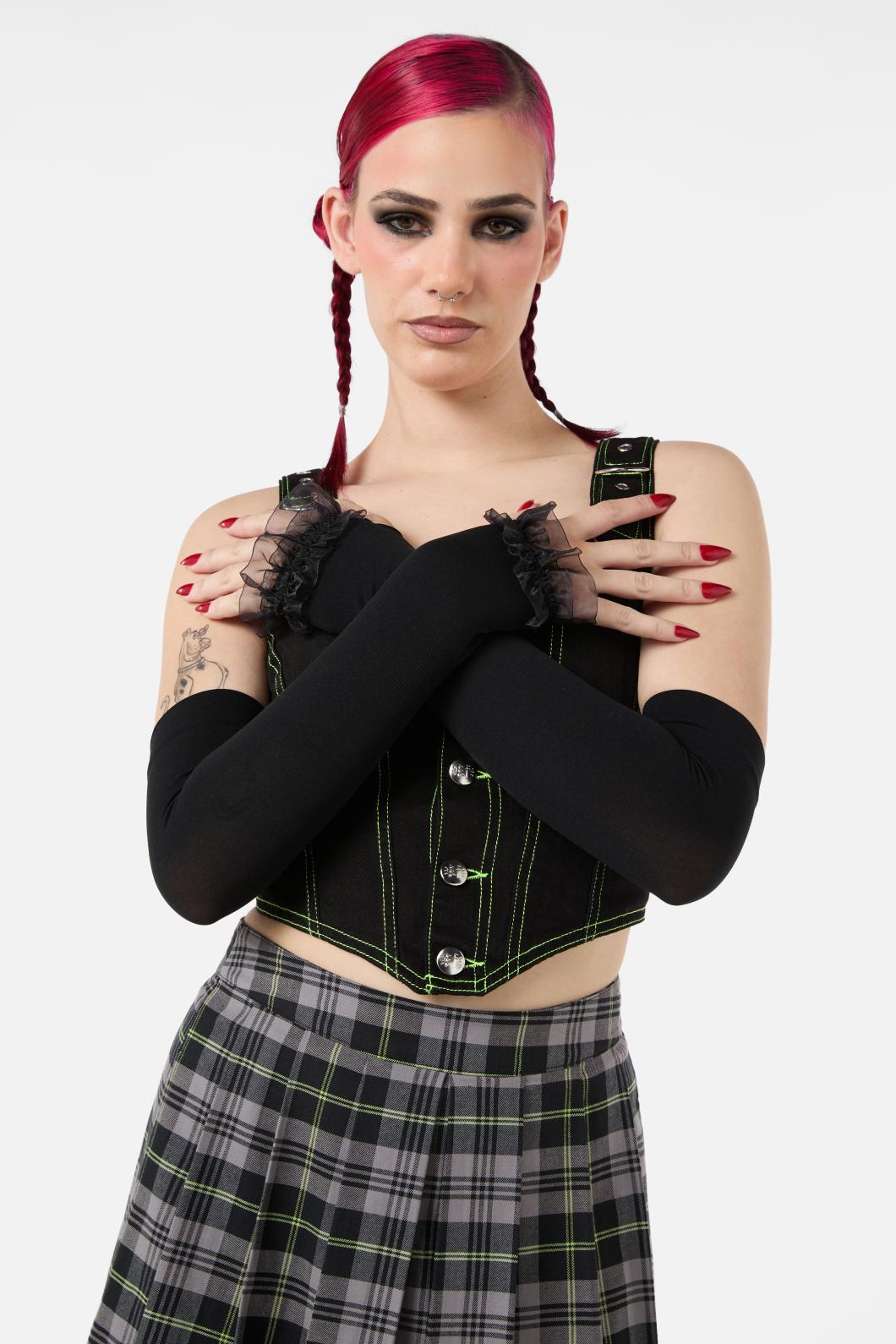Black Friday - Black Arm Stockings - black