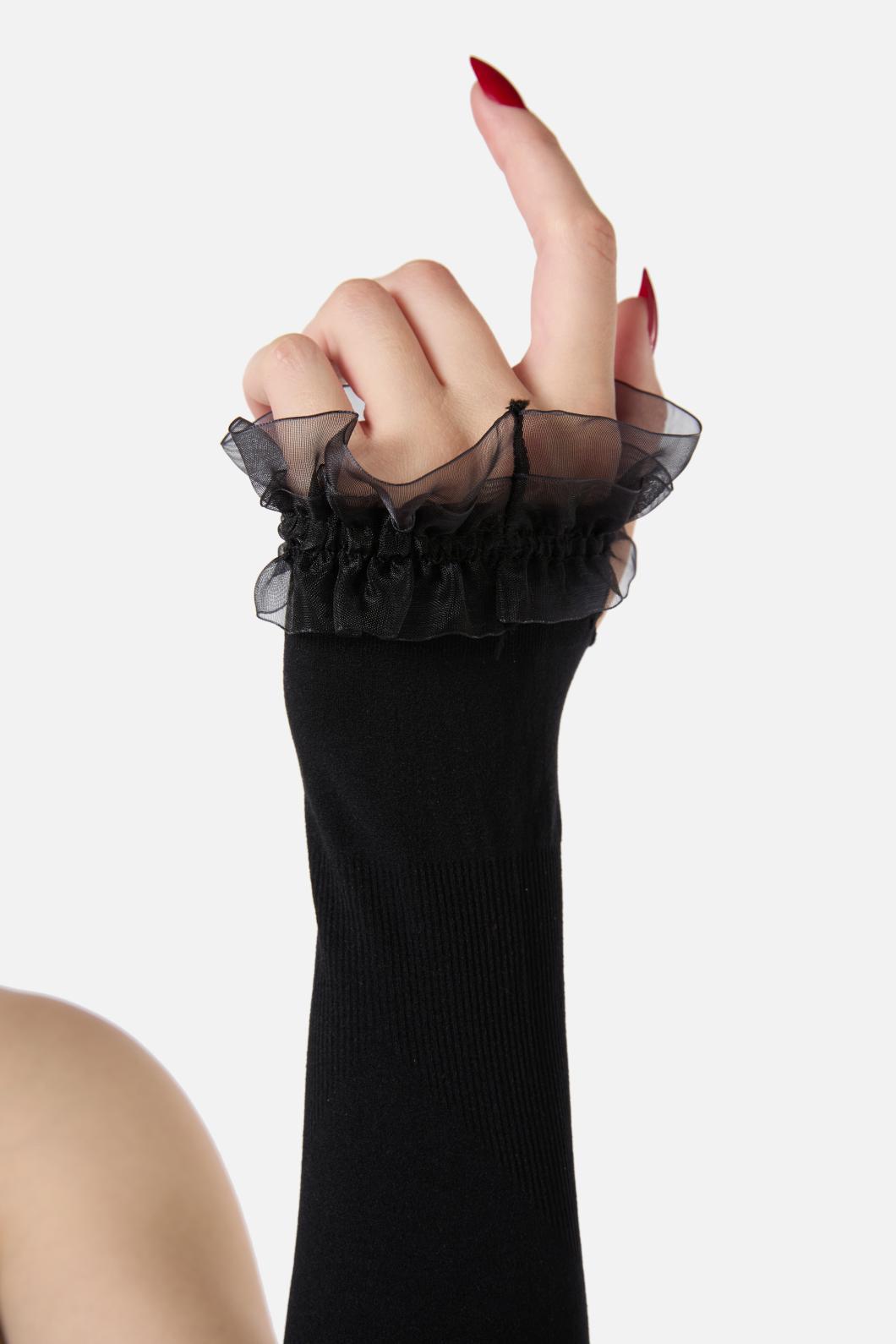 Black Friday - Black Arm Stockings - black