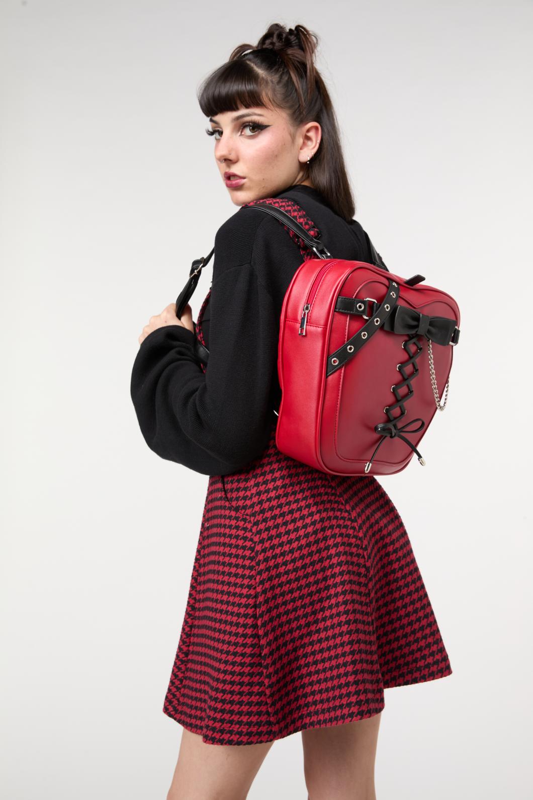 Black Friday - Apple Bag - red-black