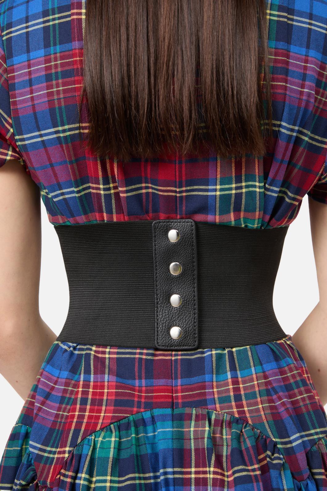 Black Friday - Small Stud Corset Belt - black