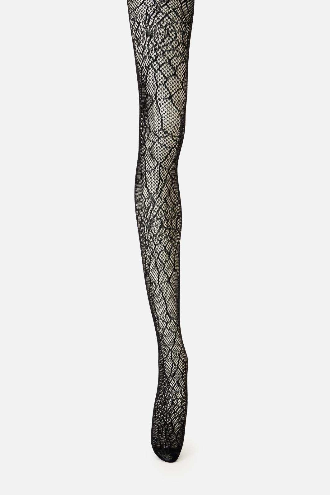 Black Friday - Web Fishnet Tights - black