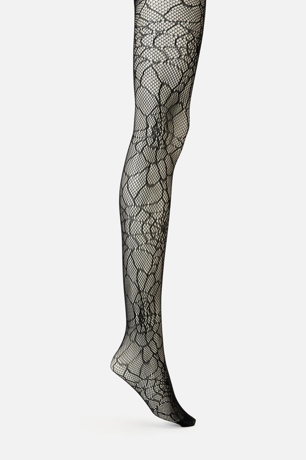 Black Friday - Web Fishnet Tights - black