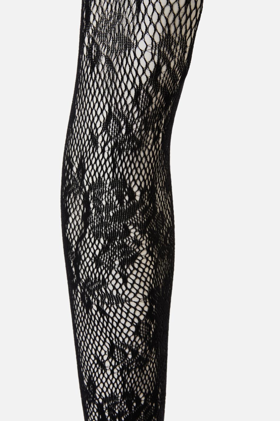 Black Friday - Mesh Fishnet Tights - black