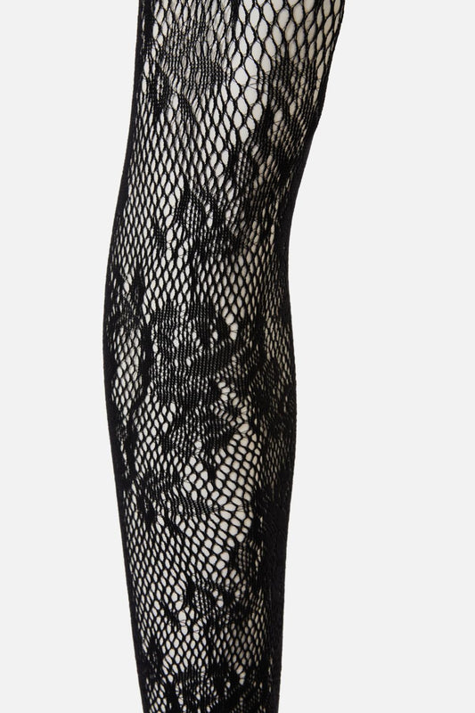 Black Friday - Mesh Fishnet Tights - black