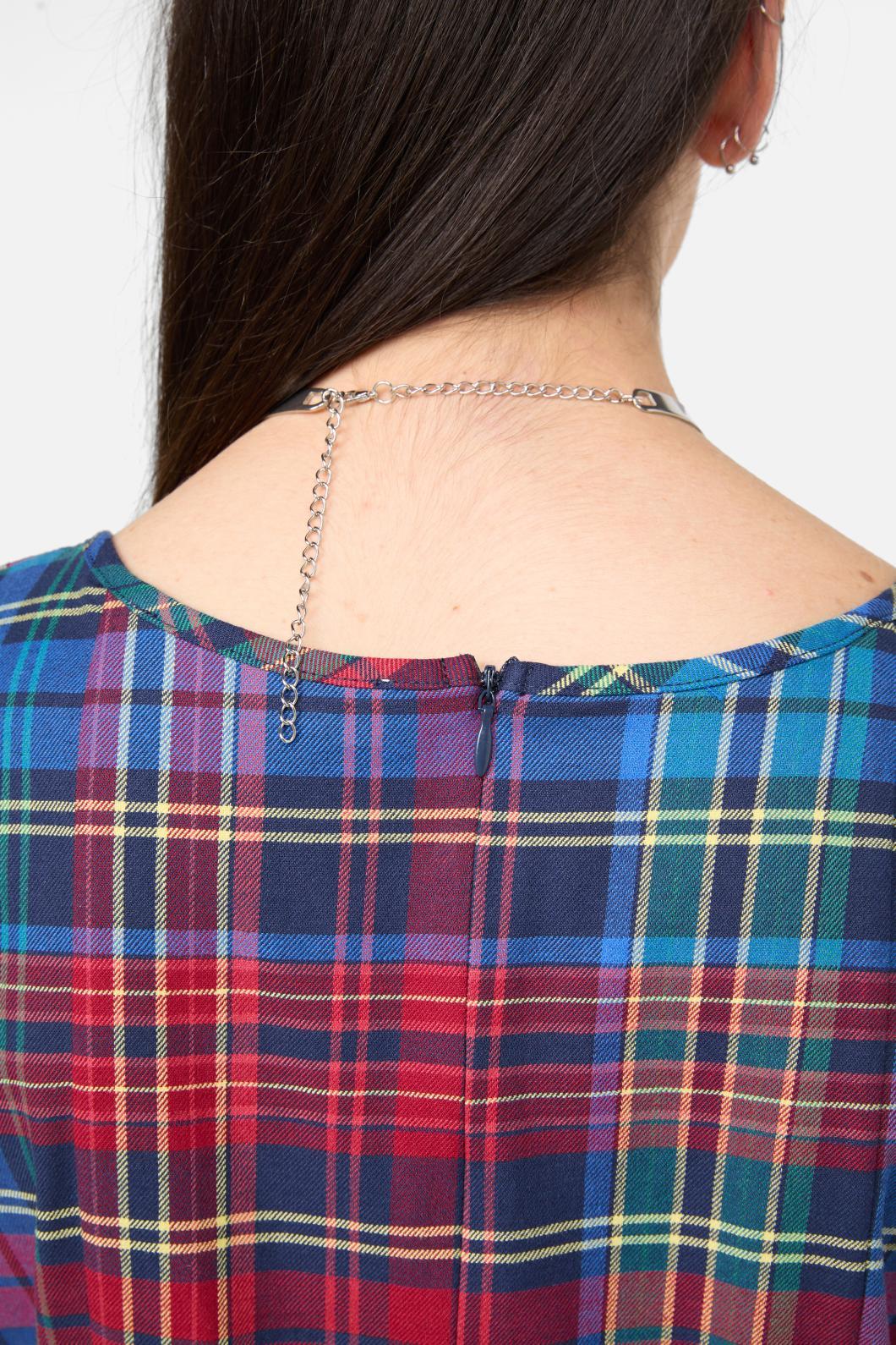Black Friday - Metalhead Choker Necklace - silver