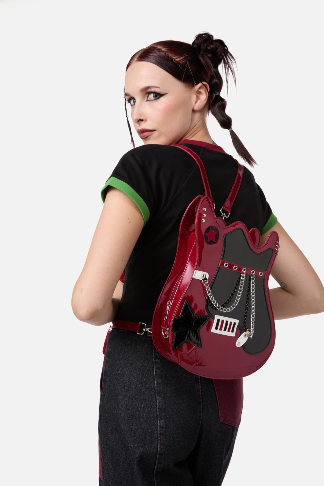 Black Friday - Guitar Backpack - red