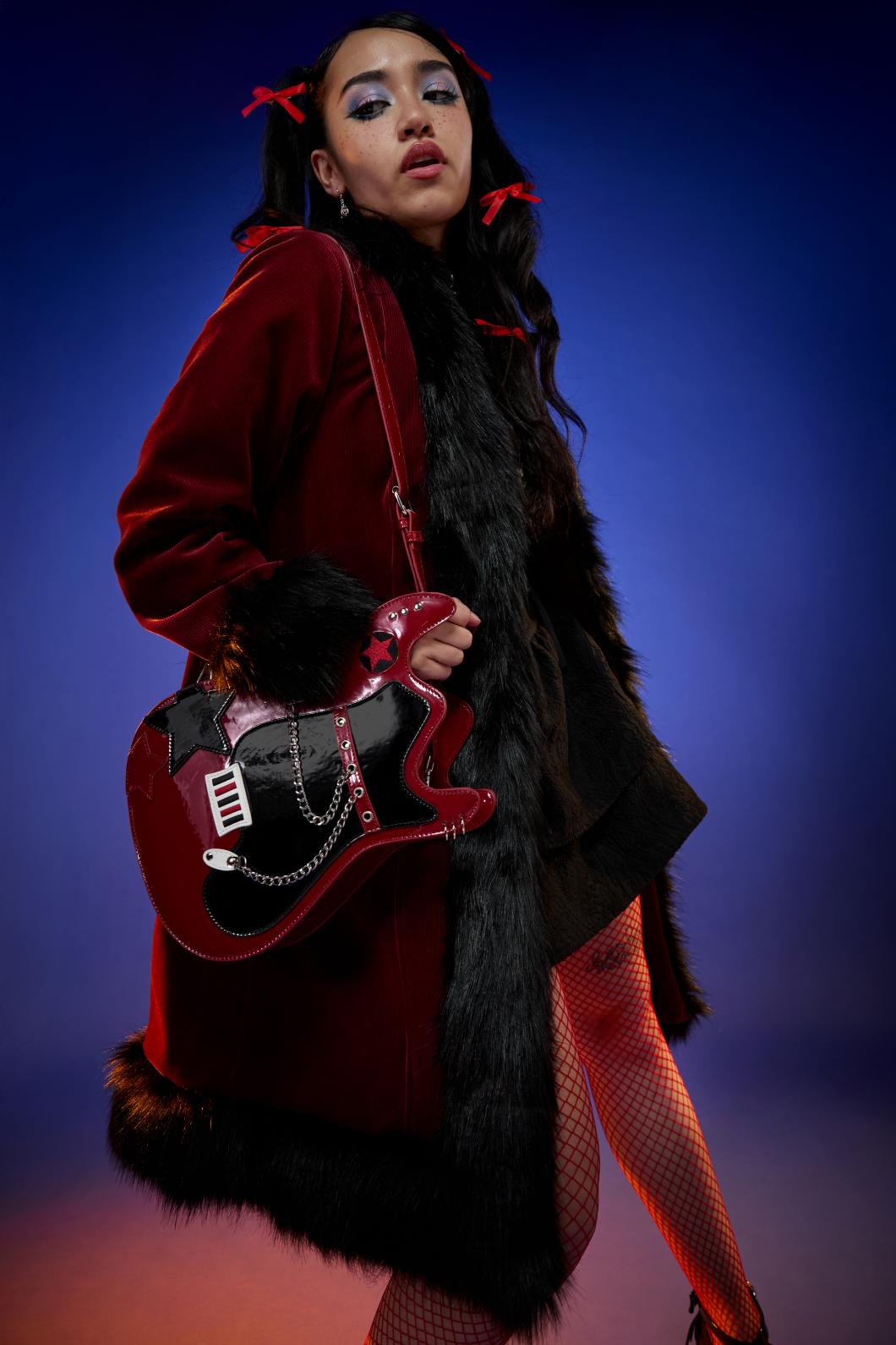 Black Friday - Guitar Backpack - red