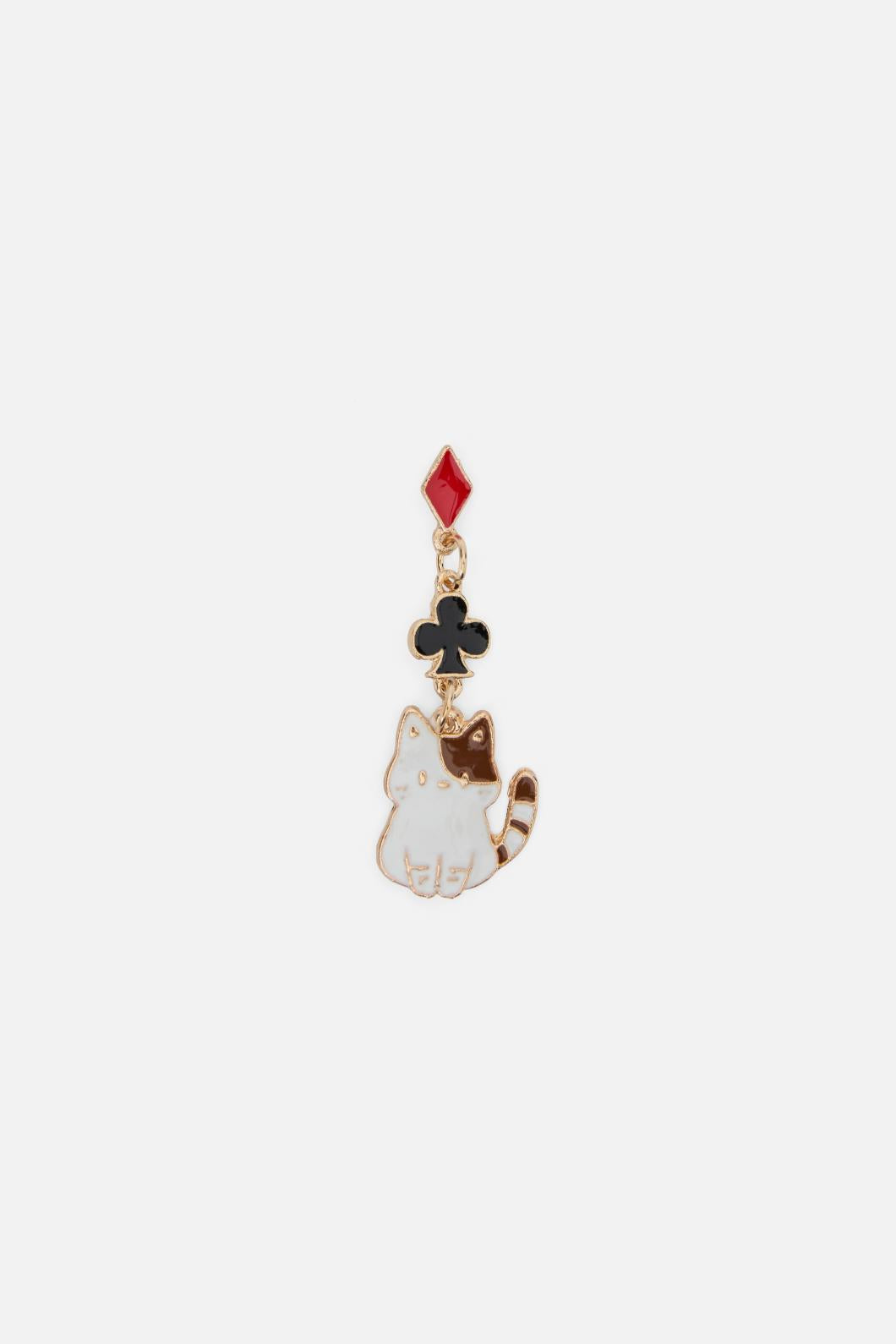 Black Friday - Kitty Card Earrings - multi