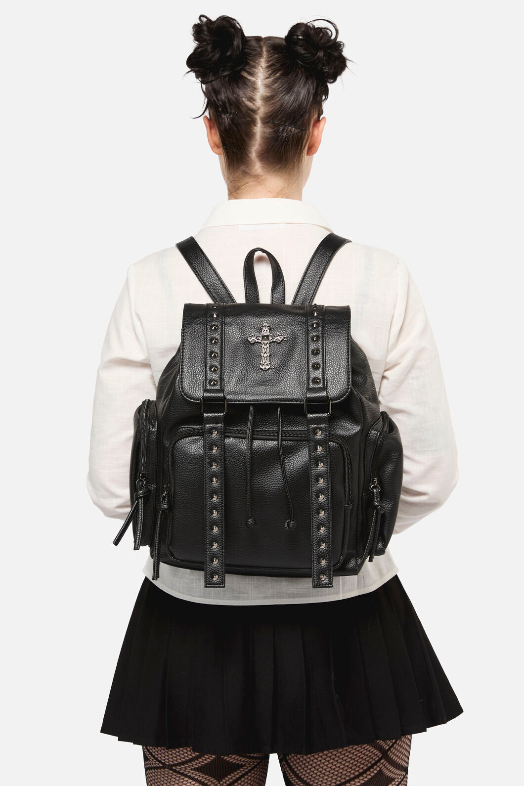Black Friday - Large Gothic Backpack - black