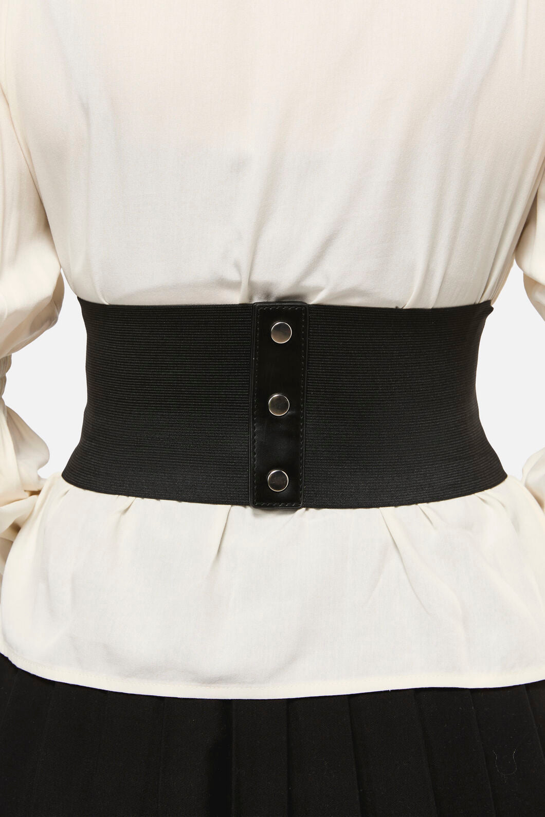 Black Friday - Skull Stud Croset Belt - black