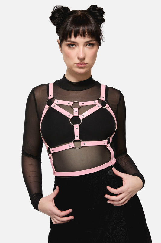 Black Friday - Pink Statement Harness - pink