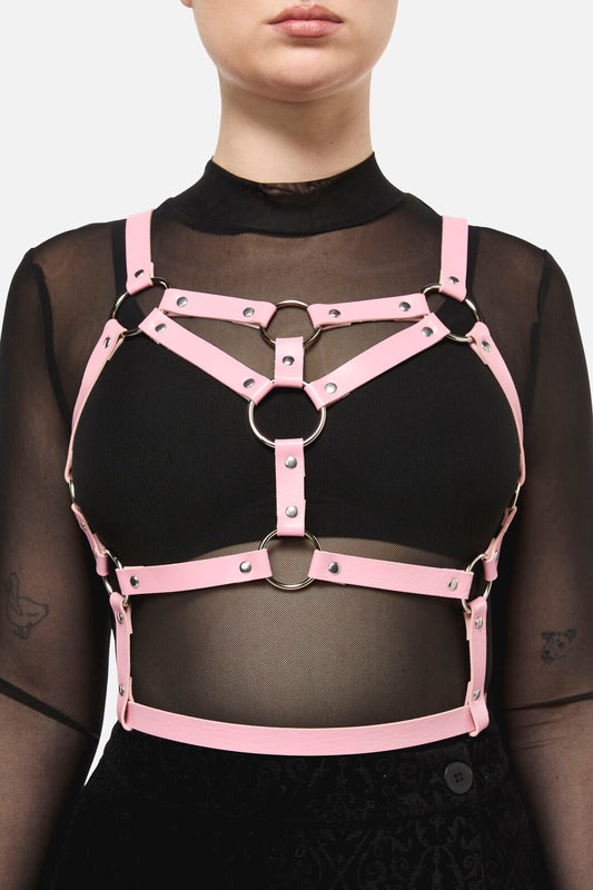 Black Friday - Pink Statement Harness - pink