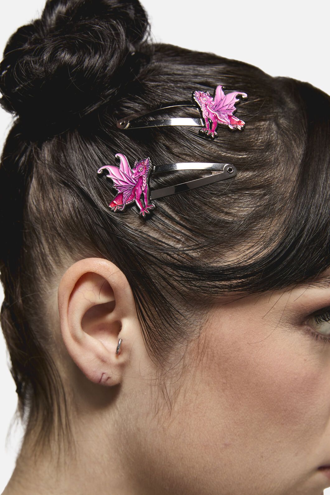 Black Friday - Dragon Wings Hair Clips - magenta