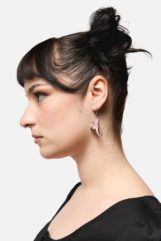 Black Friday - Dragons Grove Earrings - pink