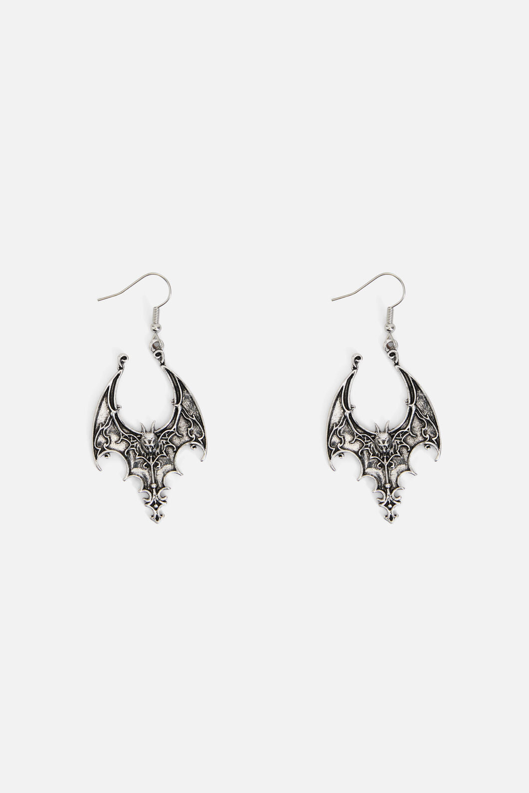 Black Friday - Evil Earrings - silver
