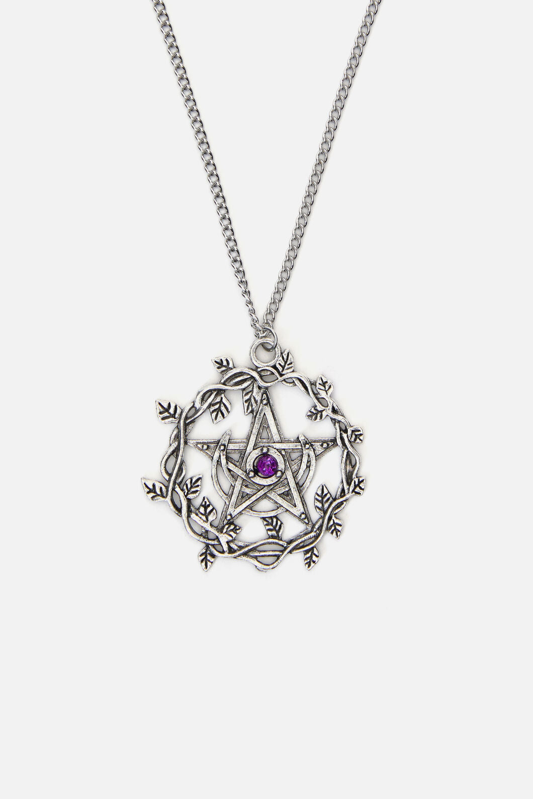 Black Friday - Witch Necklace - silver