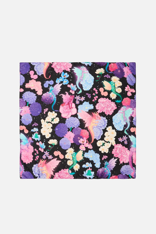 Black Friday - Dragons Grove Satin Scarf - multi