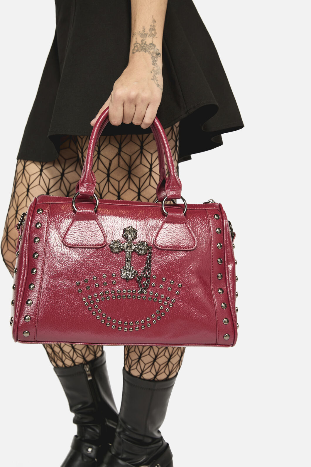 Black Friday - Red Goth Bag - red