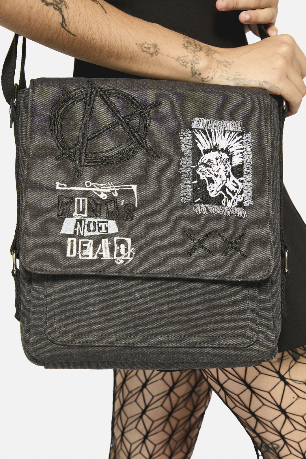 Black Friday - Punk Canvas Bag - black
