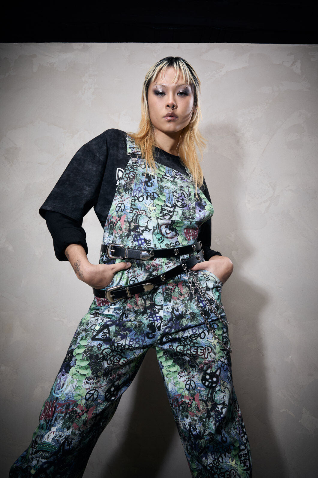 Black Friday - Skull Belt - black