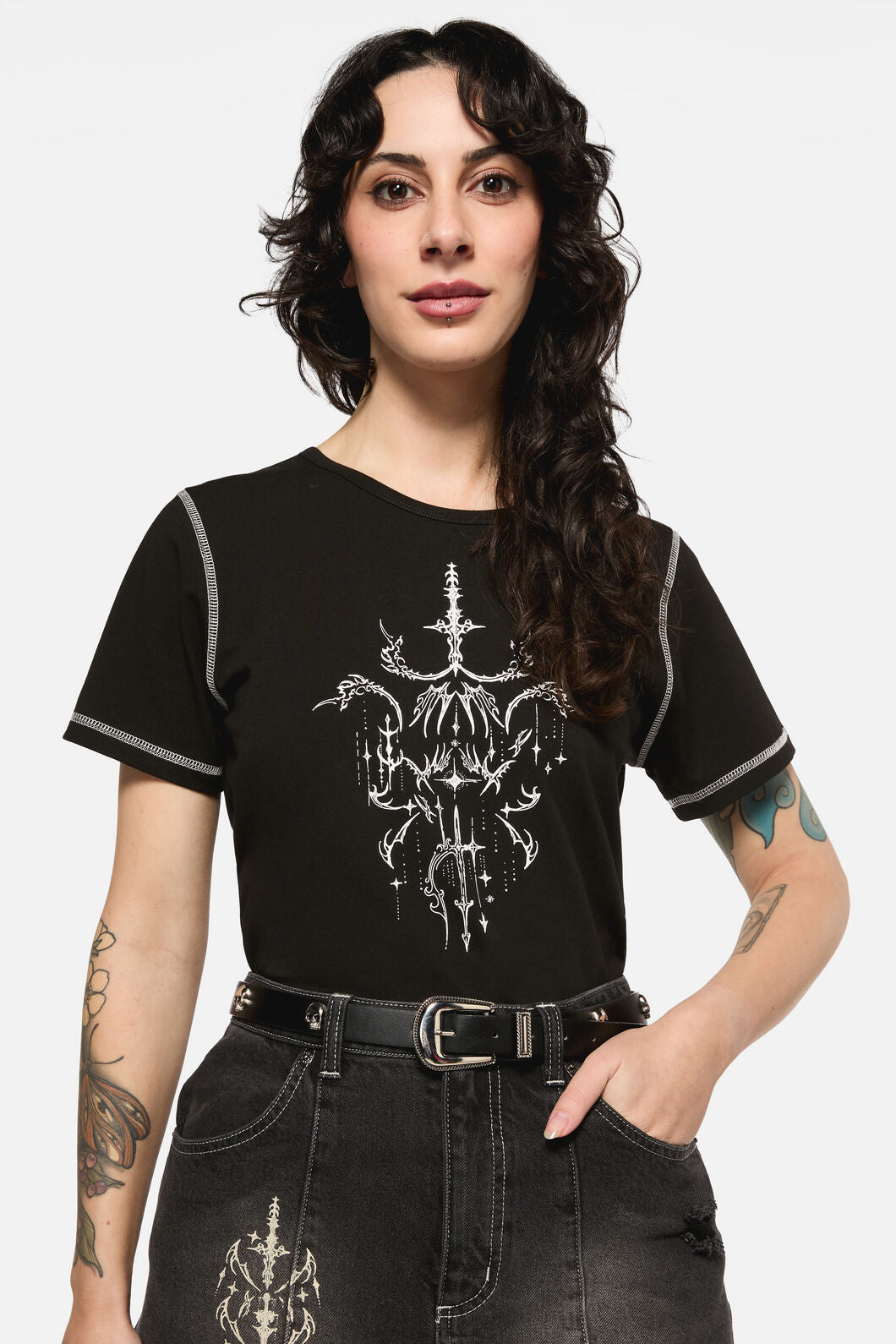 Black Friday - Skull Belt - black