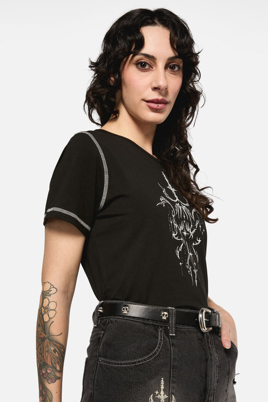 Black Friday - Skull Belt - black