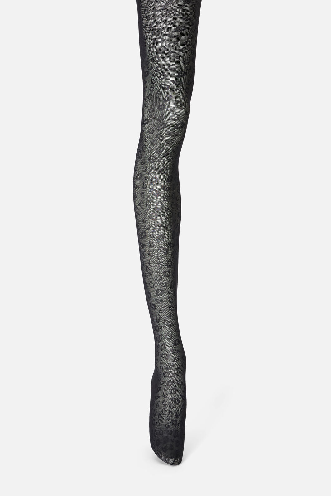 Black Friday - Leopard Tights - black