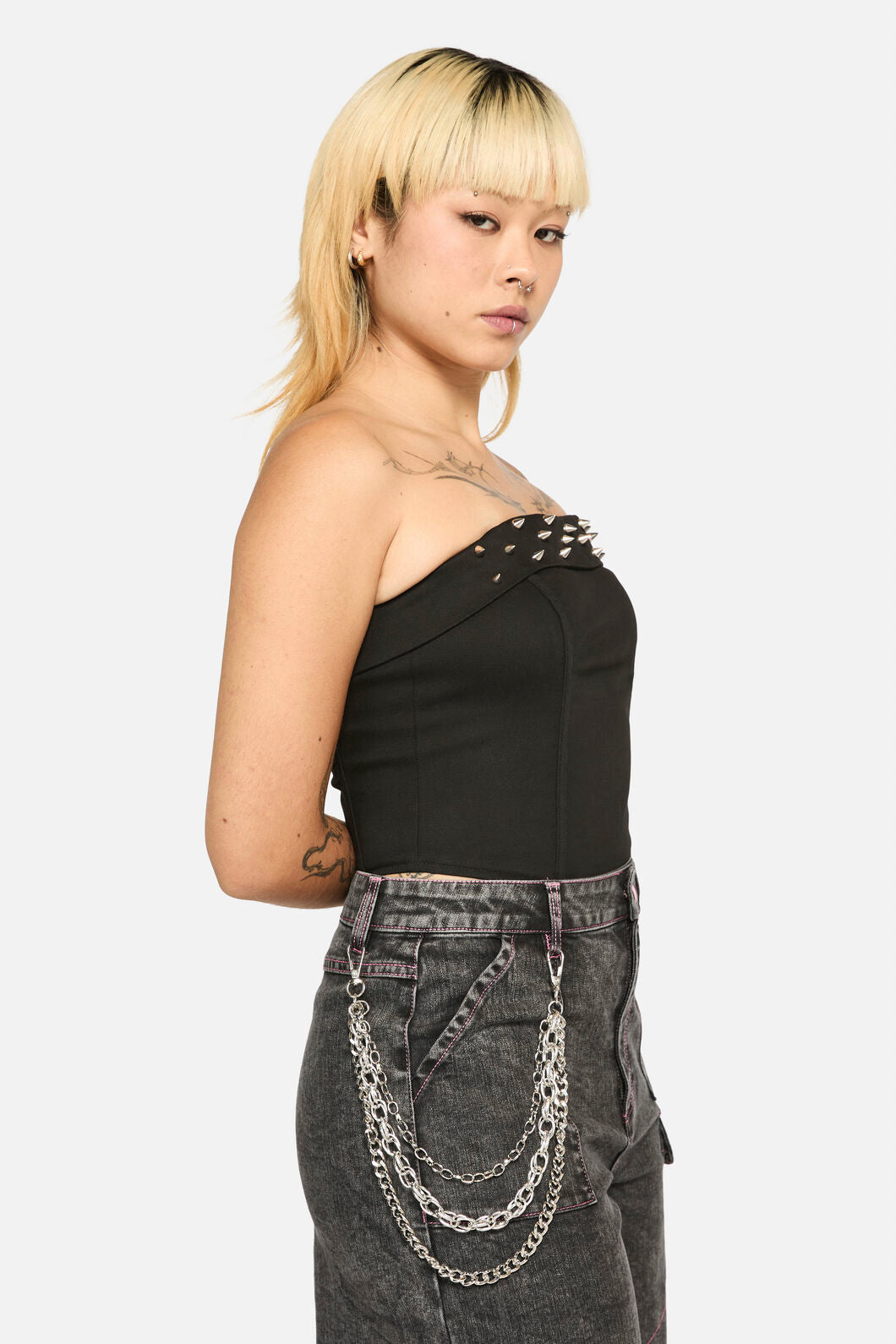 Black Friday - Chainlink Pant Chain - silver