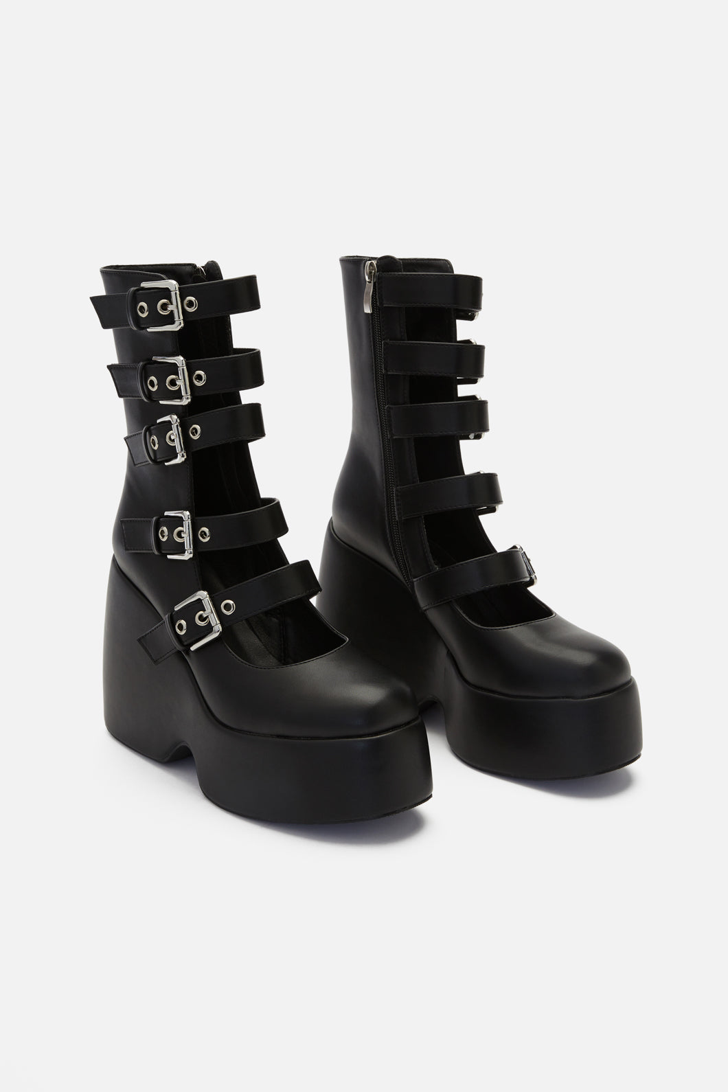 Black Friday - Buckle Me Up Mary Janes - black