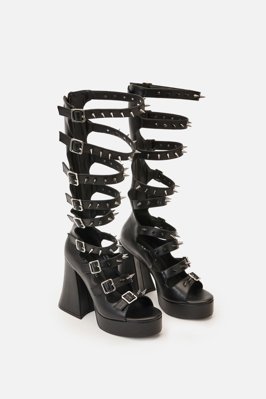Black Friday - High Spike Sandal - black