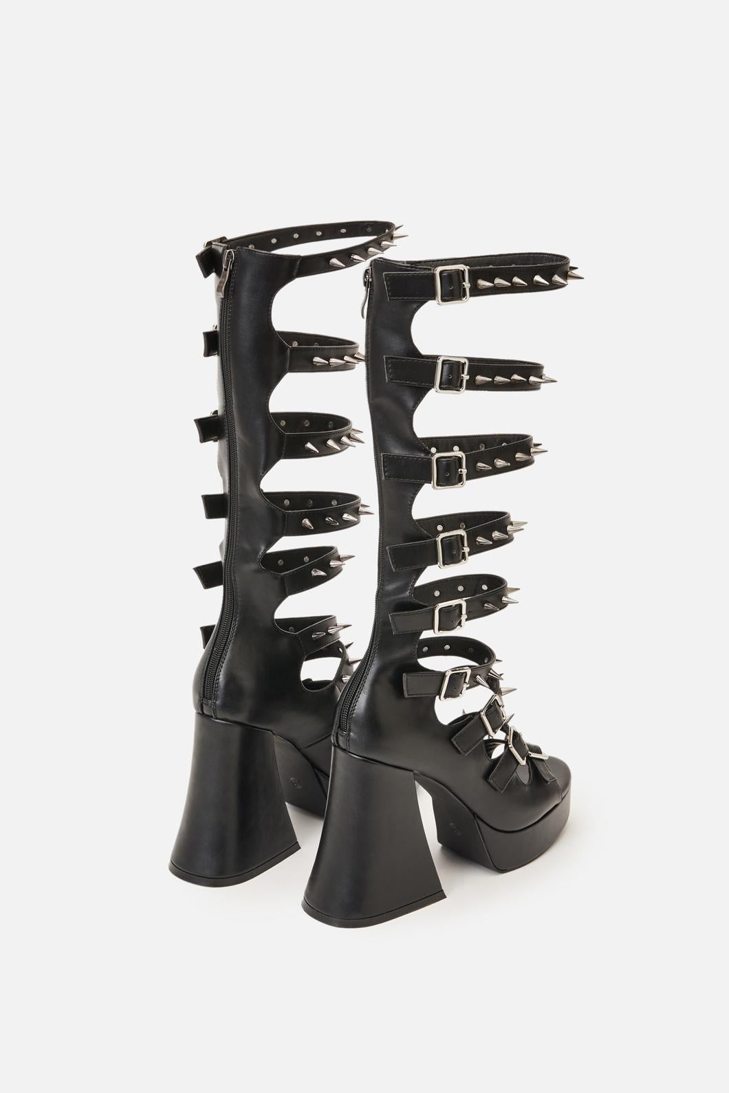 Black Friday - High Spike Sandal - black
