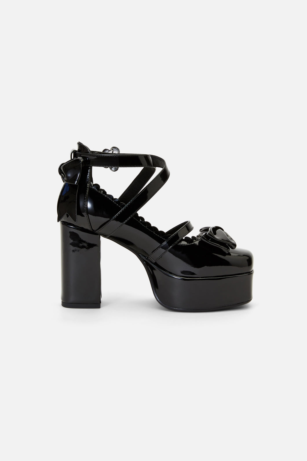 Black Friday - Bow Strappy Shoe - black