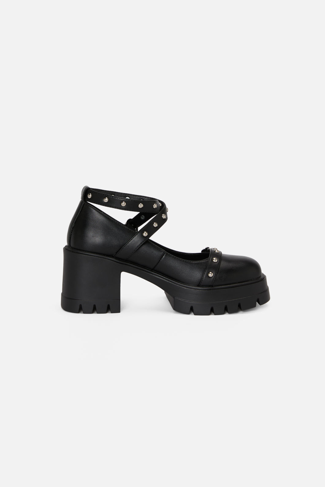 Black Friday - Hearts & Studs Shoe - black