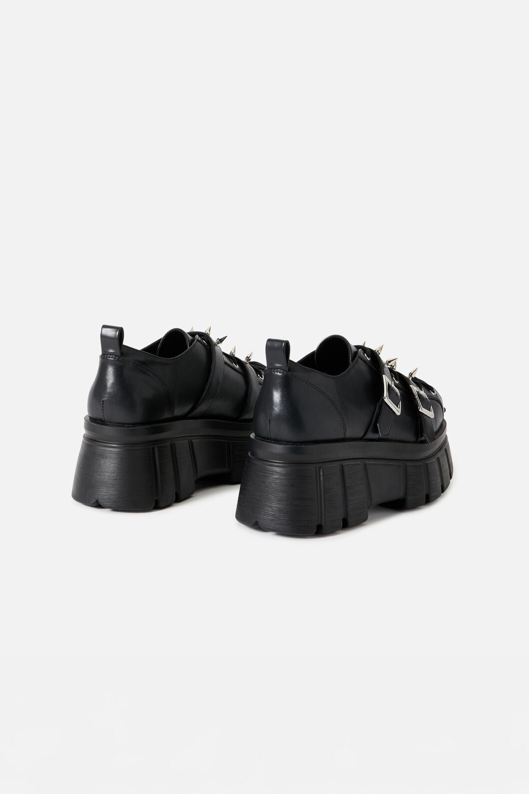 Black Friday - Corseted Platform Shoes - black