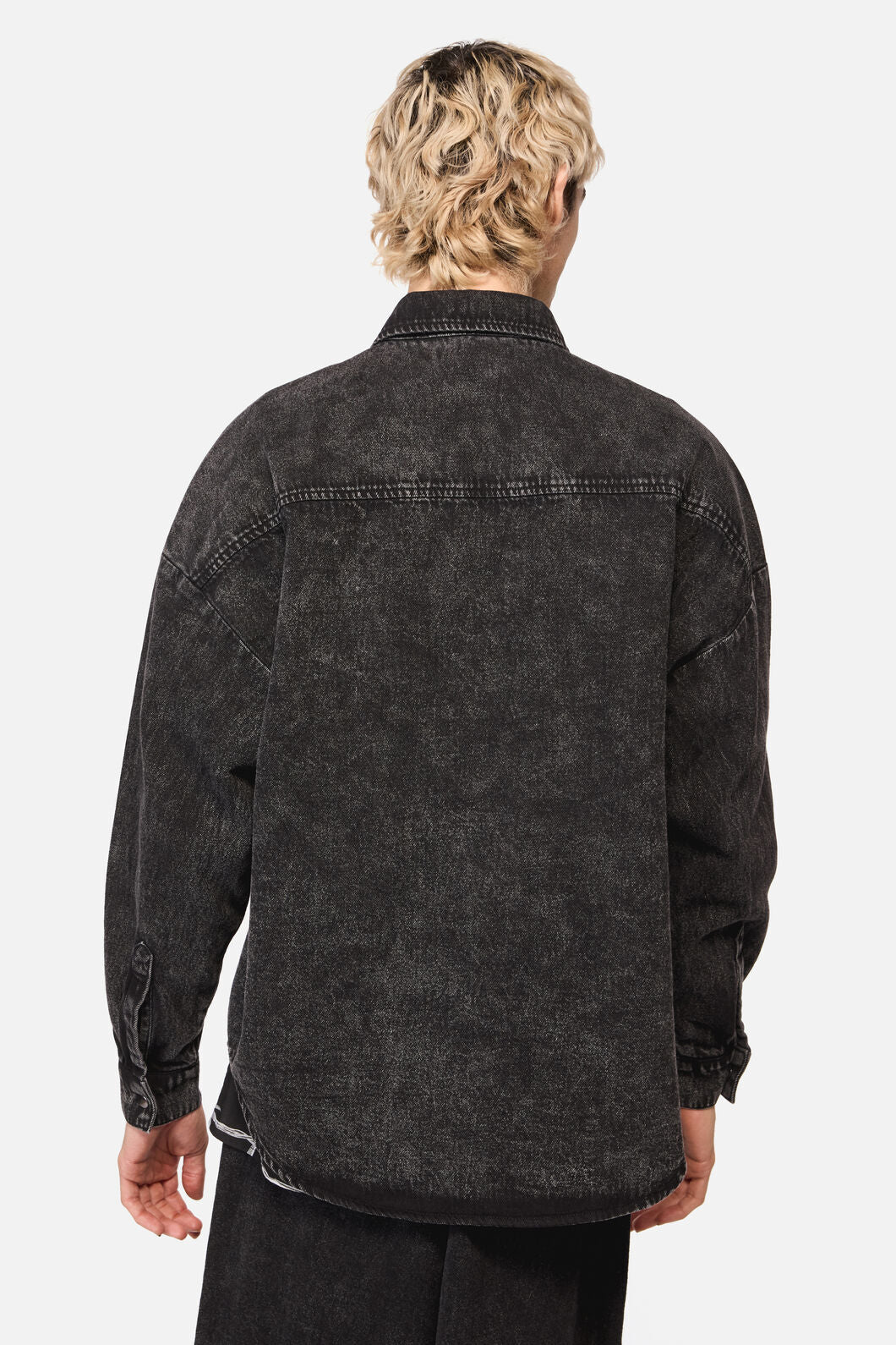 Dangerfield - Lawless Stud LS Shirt - black