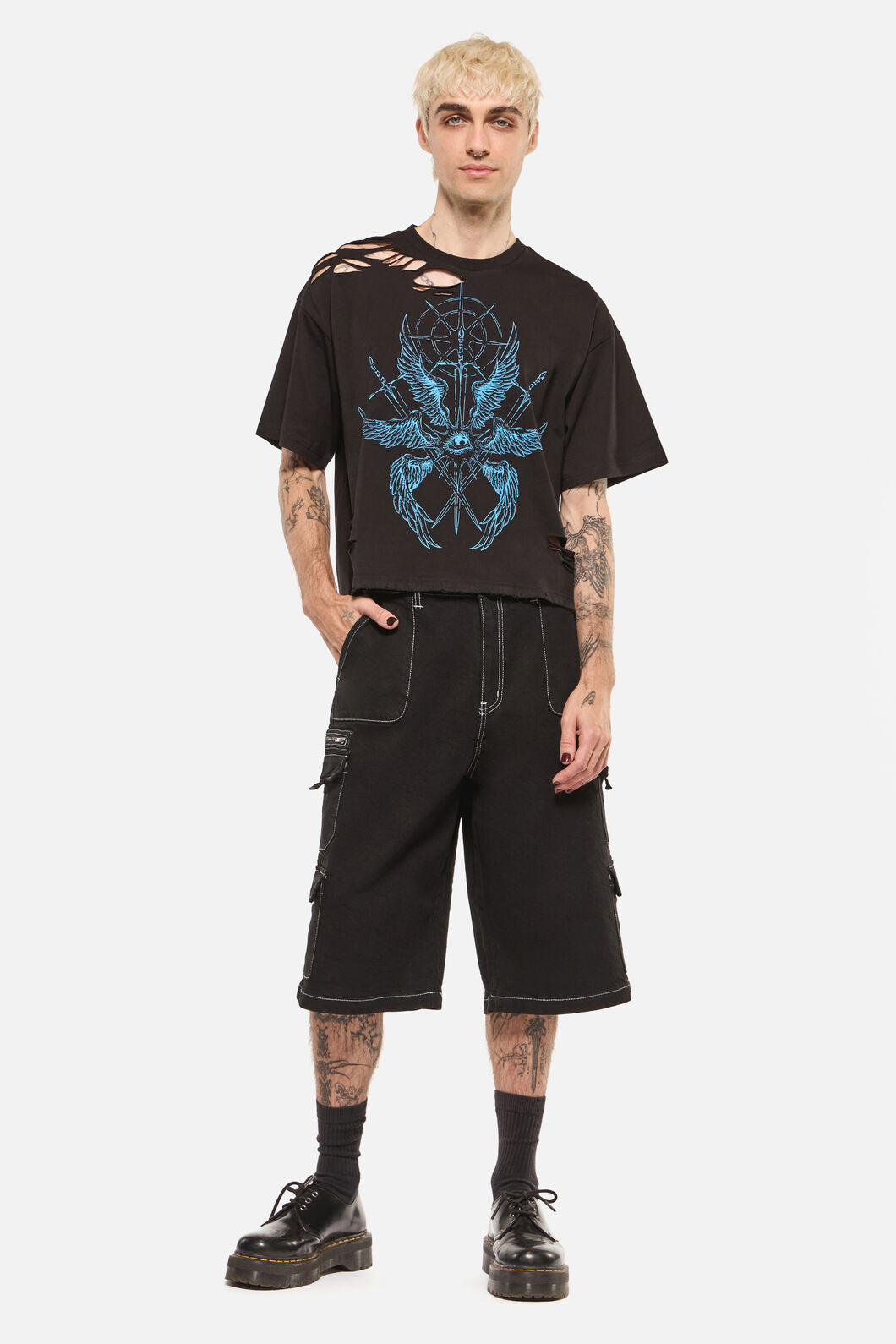 Dangerfield - Divination Unisex Tee - black