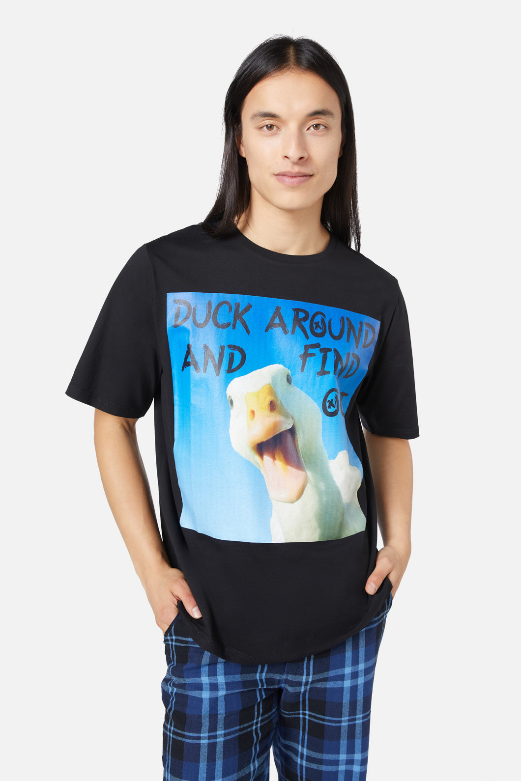 Dangerfield - Duck Around Tee - black