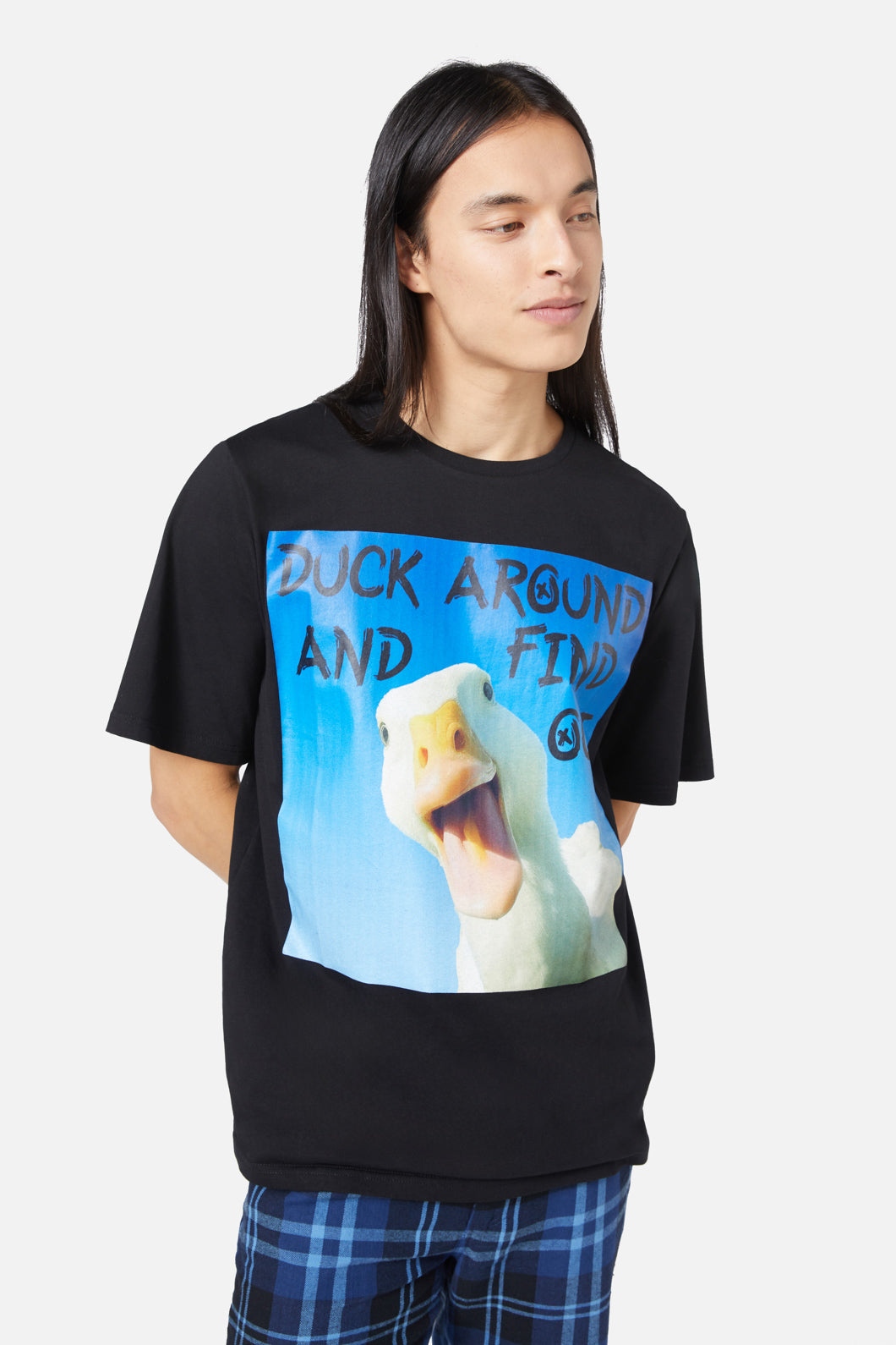 Dangerfield - Duck Around Tee - black