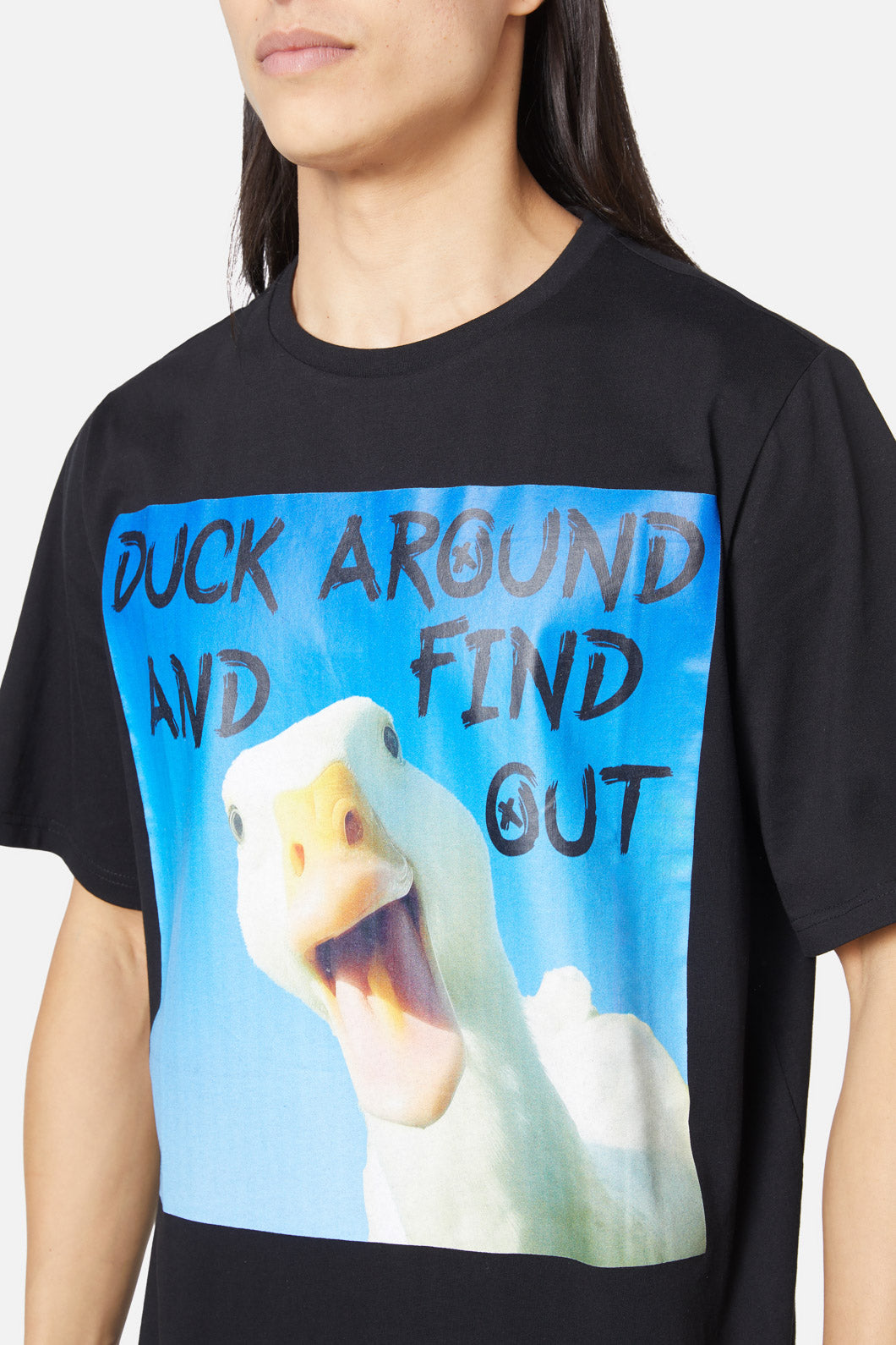 Dangerfield - Duck Around Tee - black