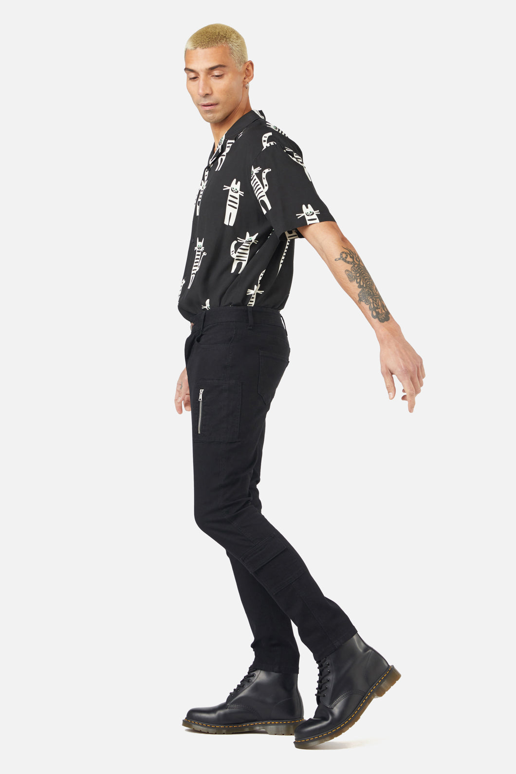 Dangerfield - Fighting Evil Utility Skinny Jean - black
